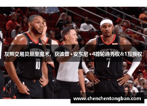 灰熊交易贝恩至魔术，获波普+安东尼+4首轮选秀权&1互换权